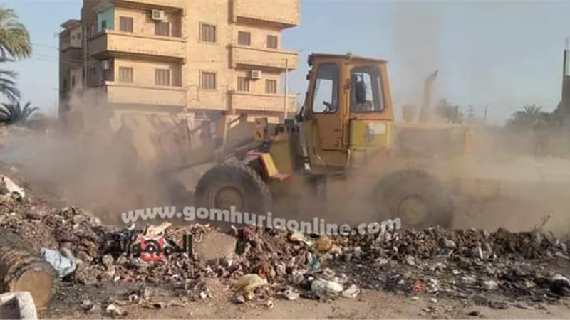 نشاط مكثف لرفع الاتربة والمخلفات بسوهاج..صور