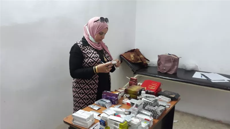 ضبط مركز طبى غير مرخص وأدوية مخدرة مجهولة المصدر بالدقهلية