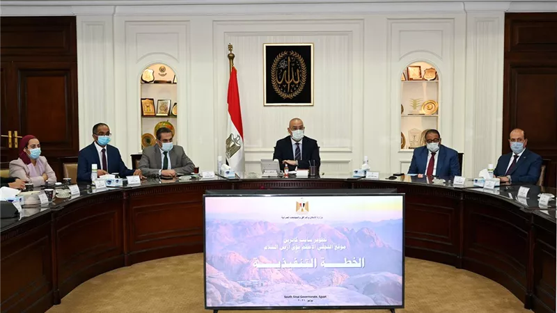 وزير الإسكان: ننفذ حاليا 14 مشروعا لتطوير موقع التجلي الأعظم بسانت كاترين.. صور