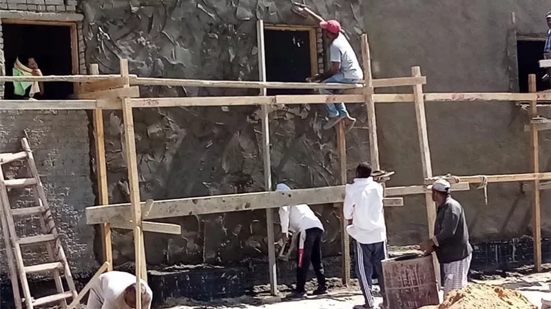 تفقد انشاء المجزر النصف الى و متابعة كفاءة الاناره والنظافه بالقنطره شرق الاسماعيليه