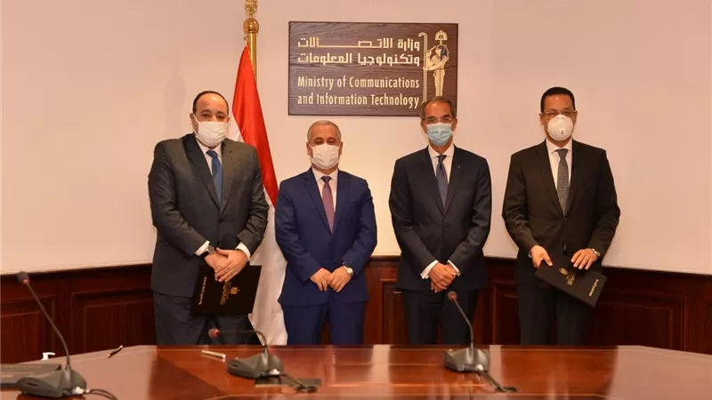 بروتوكول تعاون بين الاتصالات والوطنية للصحافة لتطوير البنية التكنولوجية لمؤسسة أخبار اليوم