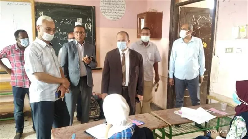 تعليم قنا: لا شكاوى من امتحان مادة الجبر للشهادة الاعدادية