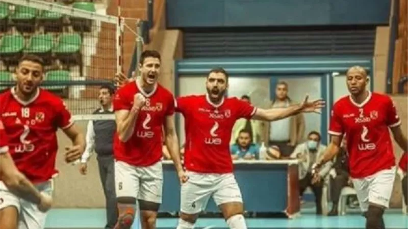 الأهلى بطلا لدورى الطائرة للمرة الرابعة على التوالى