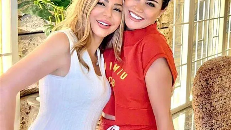 أحدث ظهور لـ جومانا مراد.. و وصلات غزل بينها وبين سوزان نجم الدين