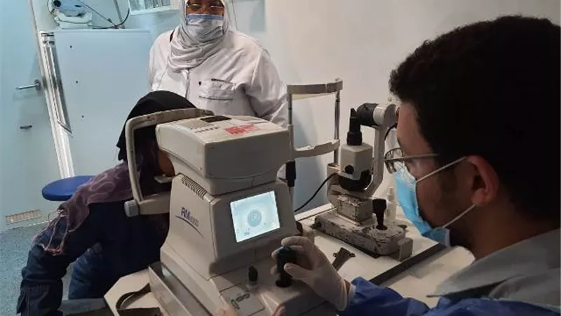 الكشف على 1223 مريض خلال قافلة طبية متعددة التخصصات بالدلنجات