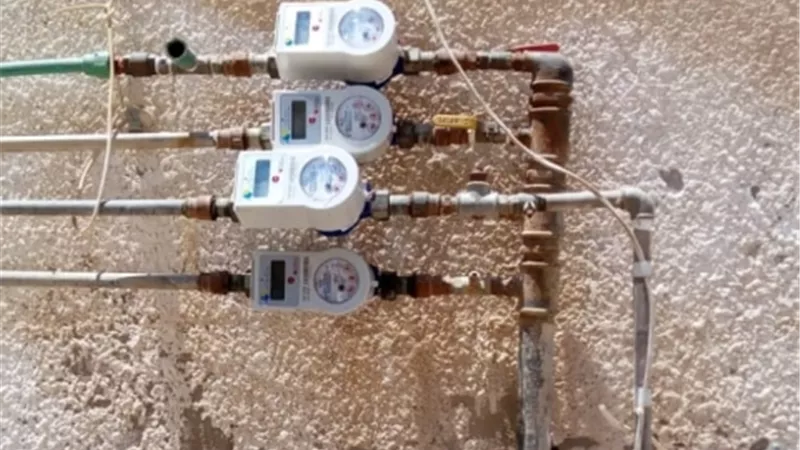 رئيس مياه القناة : تركيب عدادات مسبوقة الدفع وصيانة شاملة لمحرك محطة التل..صور
