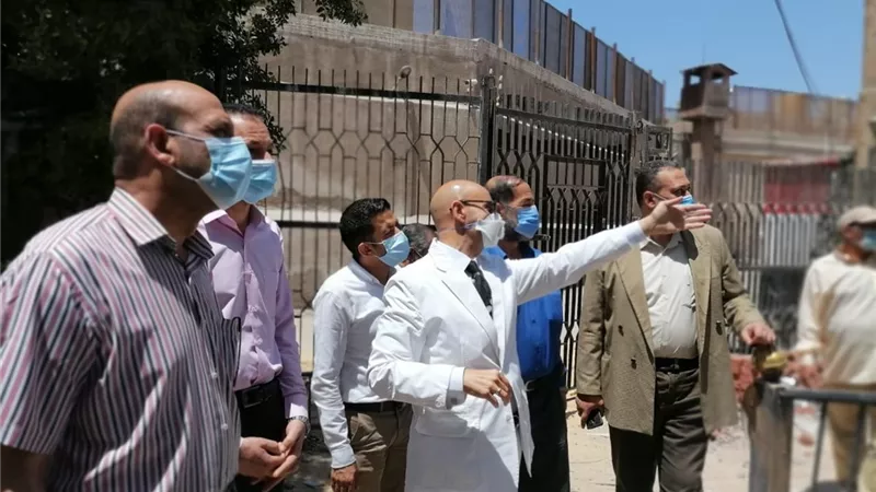 وكيل وزارة الصحة بالشرقية تطوير مستشفي الزقازيق العام