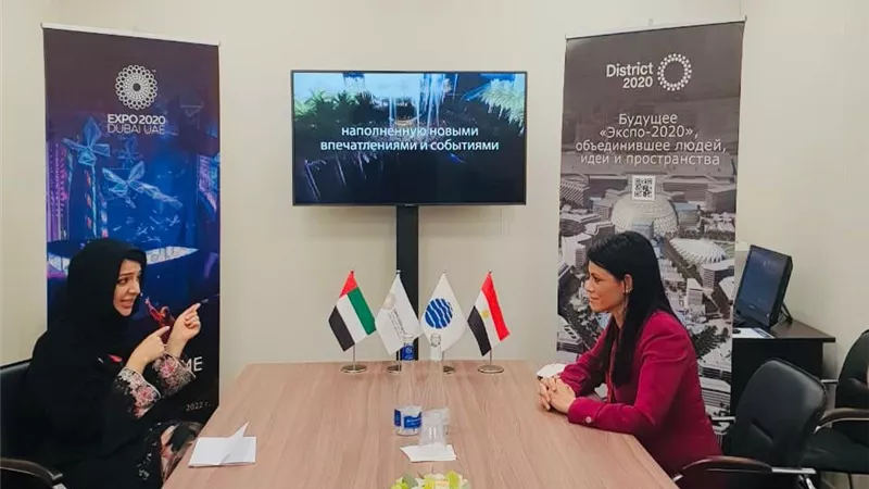 المشاط تبحث تفعيل اللجنة العليا المشتركة وتعزيز العلاقات مع صندوقي خليفة وأبوظبي لتمويل المشروعات التنموية