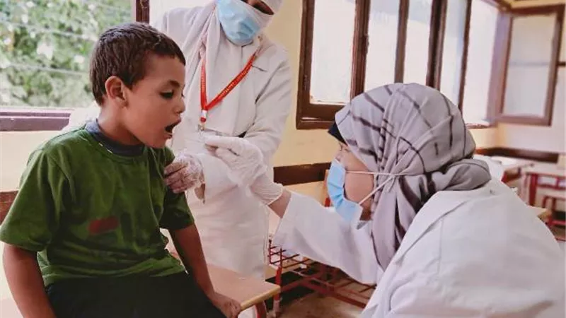 قافلة حياة كريمة الطبية تعالج ١٤٥٩ مواطنا بالشيخ عبادة في المنيا