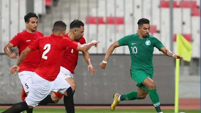 منتخبا السعودية واليمن