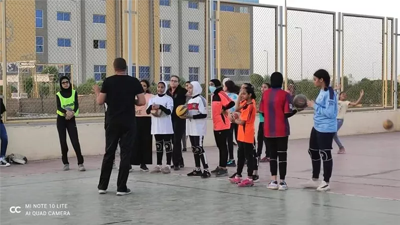 جولة تفقدية لمدير مديرية الشباب والرياضة لأعمال تطوير مركز شباب مرسي علم