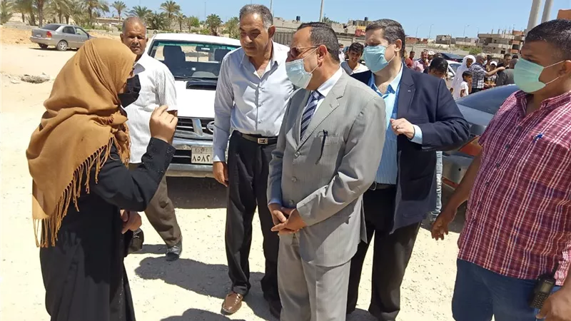 محافظ شمال سيناء يلتقي أهالي مركز ومدينة رفح