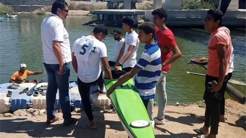 إنطلاق فعاليات بطولة الجمهورية للكانوى والكياك فى بورسعيد