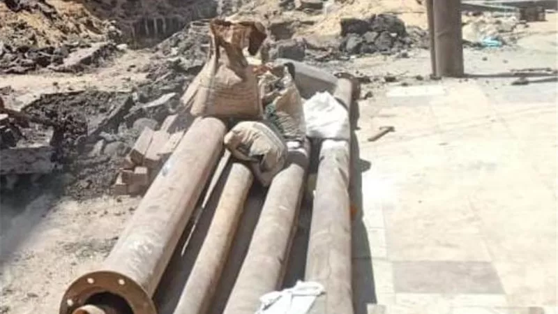 مياه القناة: إحلال وتجديد لخطوط الصرف الصحى لاستيعاب زيادة التصرفات