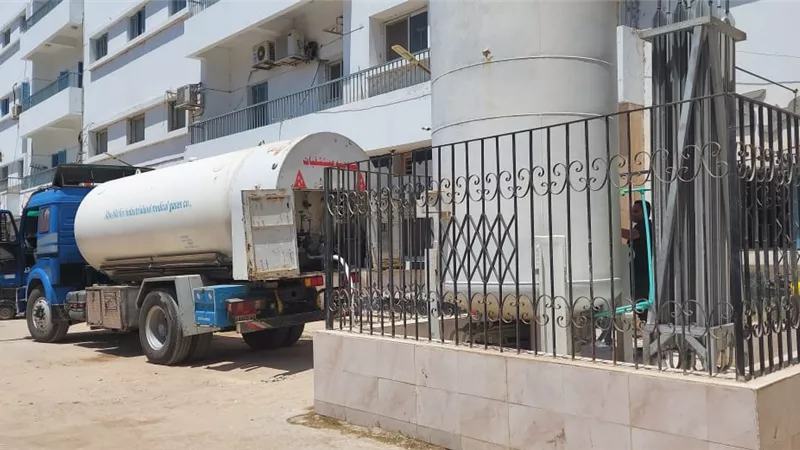 الانتهاء من صيانة تانك الاكسجين بمستشفى دكرنس العام بالدقهلية