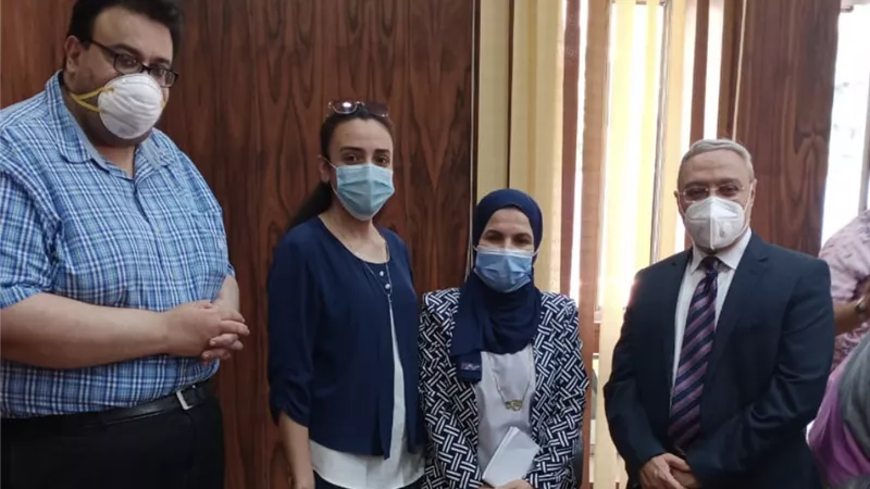 صحة الغربية : توفير لقاح كورونا لأعضاء هيئة التدريس بجامعة طنطا