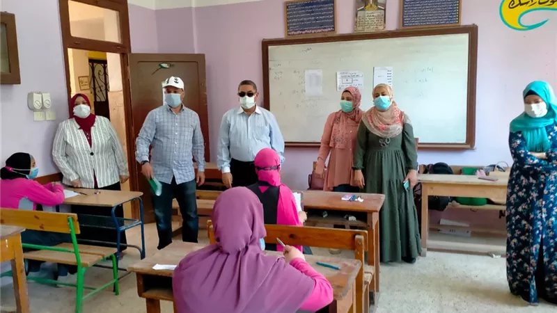 لاشكوى من اللغة الانجليزية فى امتحانات اعدادية الجيزة