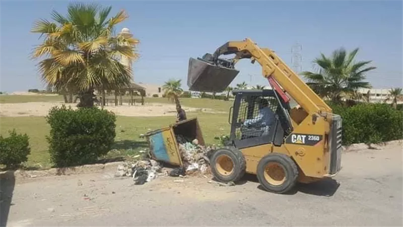 متابعة القطاعات الخدمية بمركزومدينةالقنطرة شرق بالاسماعيليه