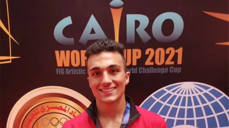 ليث نجار يحصد فضية كأس العالم للجمباز