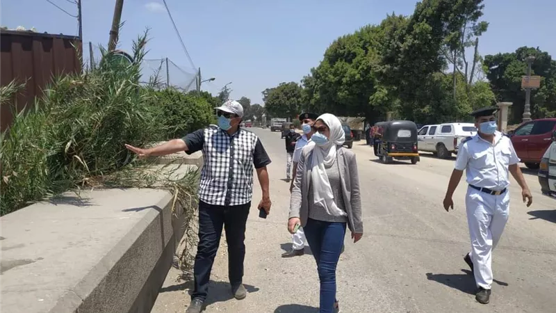 نائب محافظ القليوبية تتفقد عدة مشروعات بالقناطر الخيرية