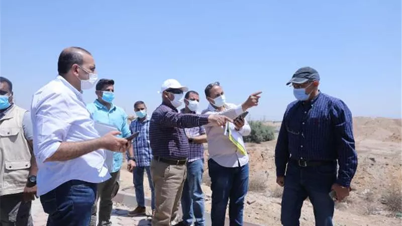 وزير النقل يتفقد أعمال تنفيذ مشروع القطار الكهربائي السريع ..صور