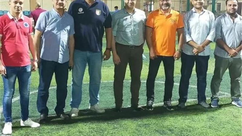 فريق كرة اليد بنادي القناة يستعد للموسم الجديد