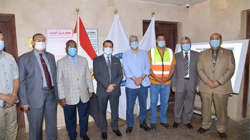 بالصور : جامعة الوادى الجديد تدرس توقيع بروتوكول تعاون مع فوسفات أبو طرطور