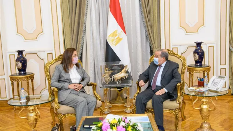 وزيرا الإنتاج الحربي والتخطيط يبحثان الخطة الاستثمارية 2021/2022 ومبادرة حياة كريمة