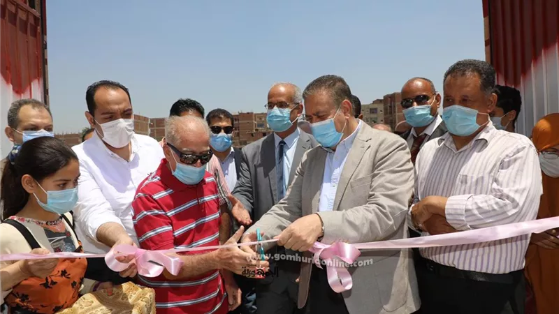 محافظ المنوفية يفتتح مدرسة عبد الواحد القارح بمنوف ويضع حجر الأساس لمدرسة عادل القارح الرسمية للغات ... صور