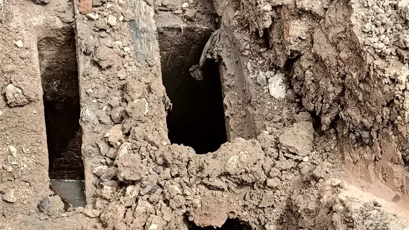 ٥٥ اسره مهددين بانهيار منازلهم وتشريد اسرهم بقنا