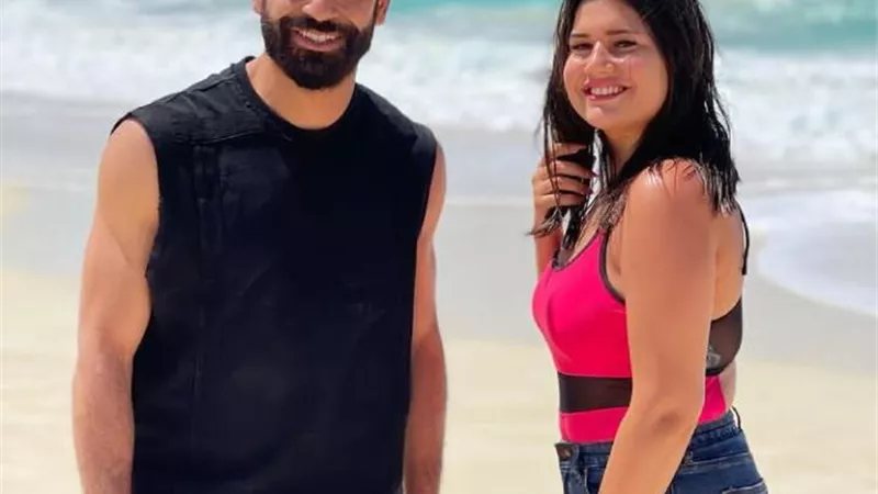 شاهد .. ديانا هشام تشعل إنستجرام برفقة محمد صلاح في العلمين