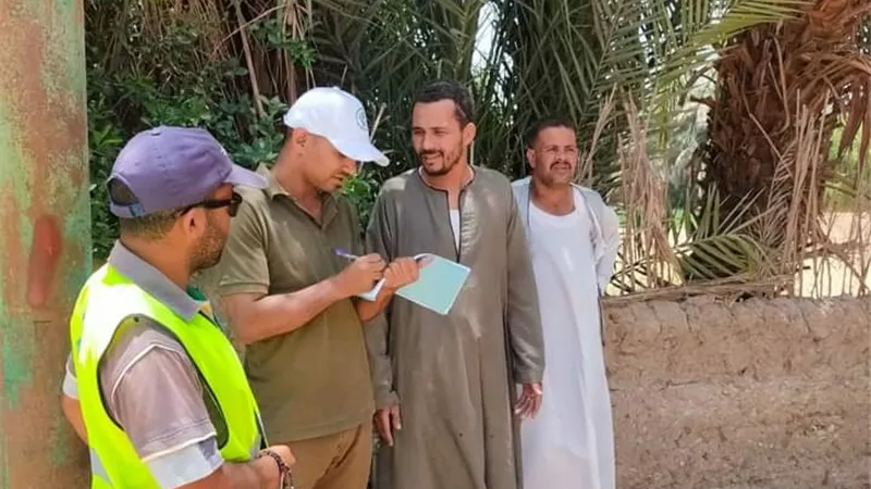 توعية المواطنين بمشروعات المبادرة الرئاسية 