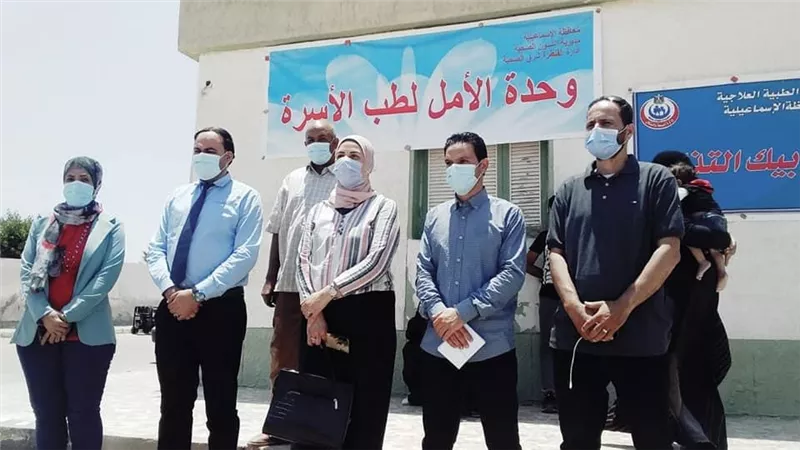 قافلة طبية وتكافل وكرامه بقرية الامل بالقنطرةشرق بالاسماعيليه
