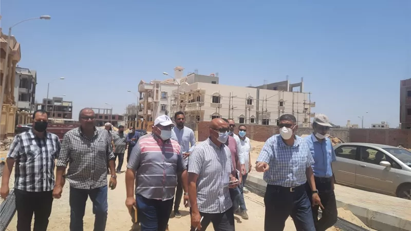 جهاز ٦ أكتوبر يكشف نسب ومعدلات تنفيذ المشروعات الجارية داخل المدينة..صور
