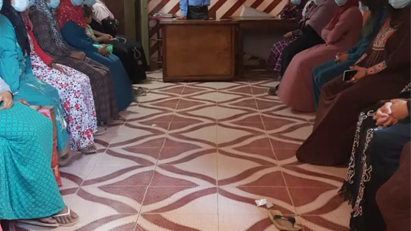 المرأة والبيئة و الحد من البلاستيك “ندوة” بقريةالخرانقة مدينةقوص
