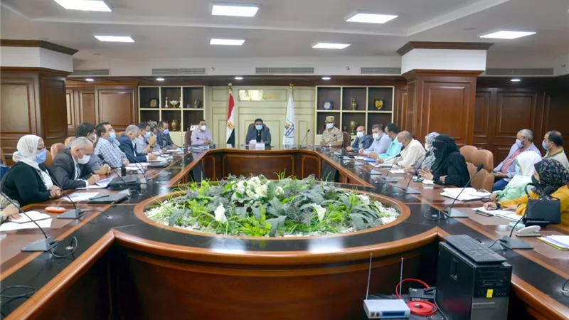 نائب محافظ بنى سويڤ يتابع الموقف التنفيذي لمبادرة حياة كريمة