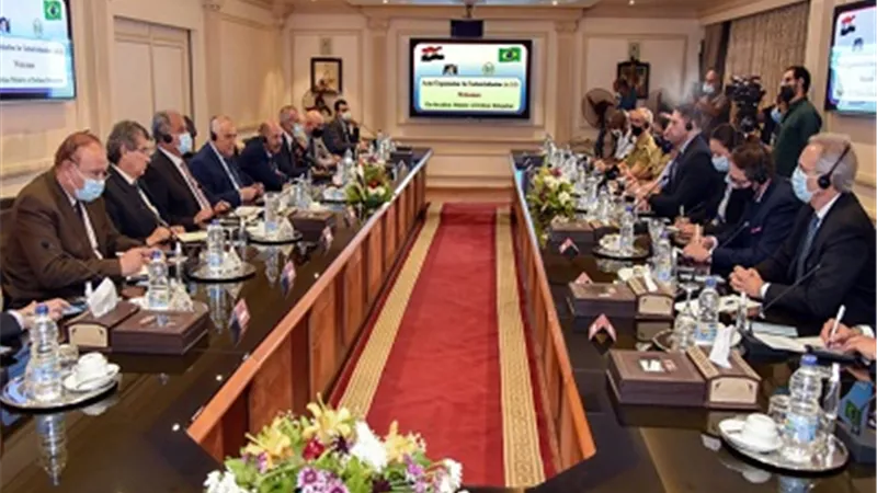 التراس يستقبل سكرتير المنتجات الدفاعية بوزارة الدفاع البرازيلية لبحث سبل التعاون المشترك