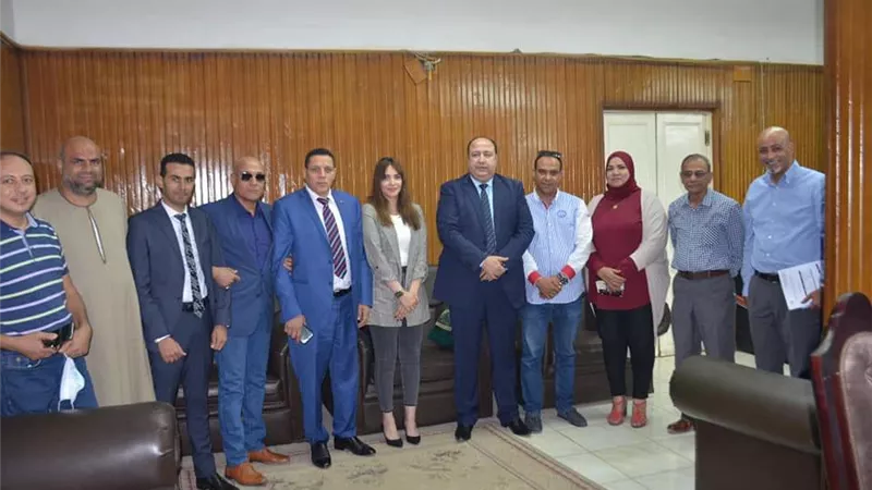 فاطمة سليم ترأس مجلس سيدات الاعمال ببنى سويف
