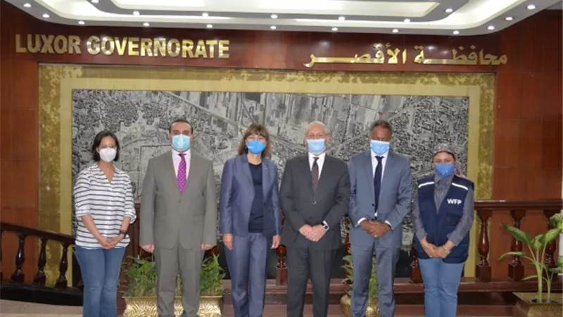 محافظ الاقصر يلتقى المنسق المقيم الجديد للأمم المتحدة بمصر