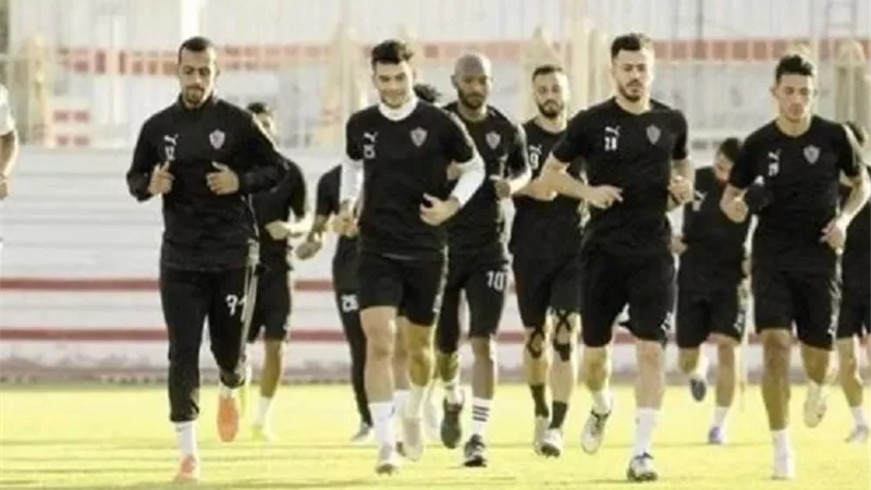 تدريبات تأهيلية للاعبي الزمالك بمجمع الصالات