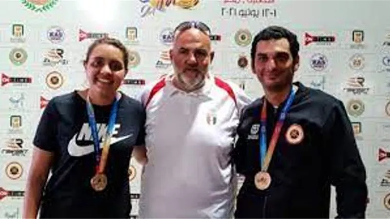 وزير الرياضة يهنئ لاعبي مصر بالفوز بمنافسات البطولة العربية للرماية
