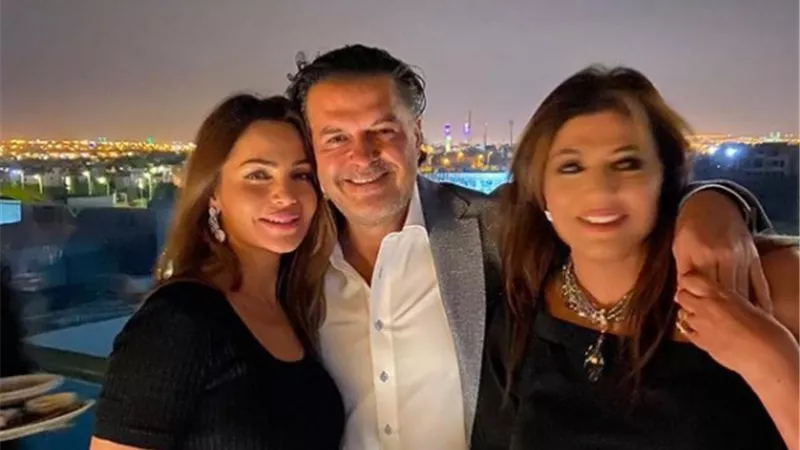 شاهد..هالة صدقى ترحب براغب علامة وزوجتة