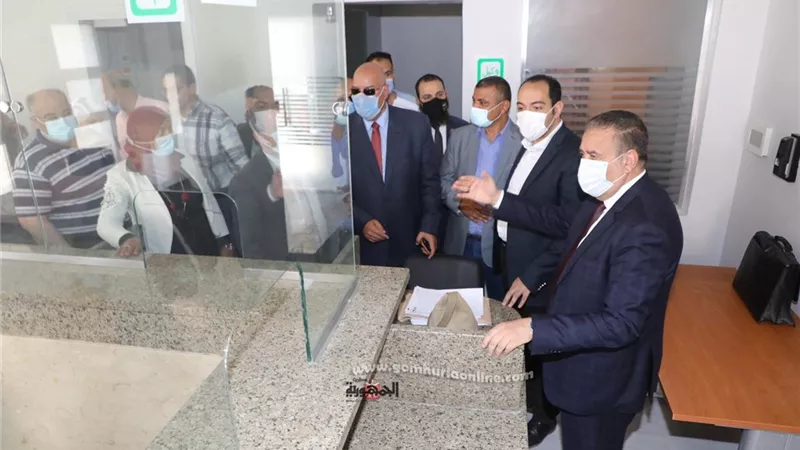 المحافظ يدشن أعمال مشروع الصرف الصحى بالشيخ رمضان ويتفقد التجهيزات النهائية لحديقة تحيا مصر ومكتب بريد قويسنا