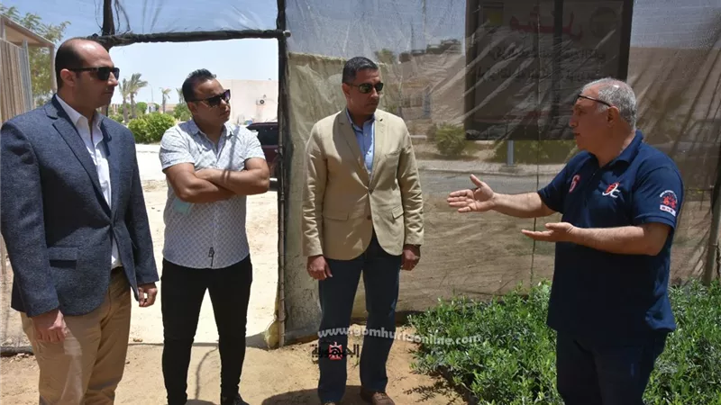 مدير مركز التنمية المستدامة لموارد مطروح يلتقي أعضاء البرنامج الرئاسي لتأهيل التنفيذين .. صور