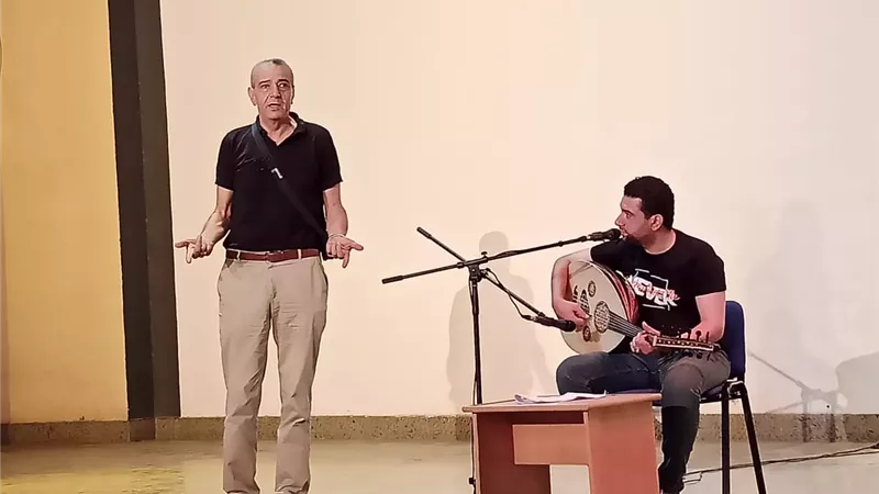 مرثية فلسطينية بمسرح الجنوب