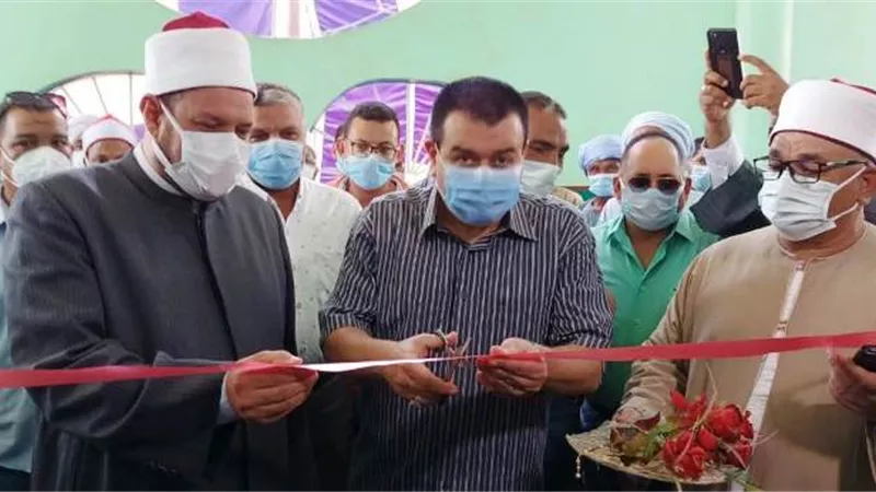 إفتتاح مسجدين في كوم أمبو والناصرية بأسوان ..صور