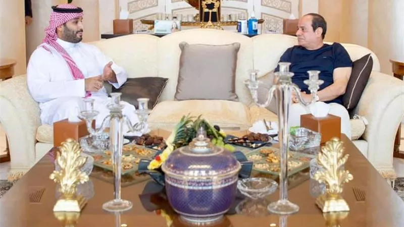 السيسي: سعدت بلقاء الأمير محمد بن سلمان.. وتوافقت رؤانا حول القضايا الإقليمية والدولية