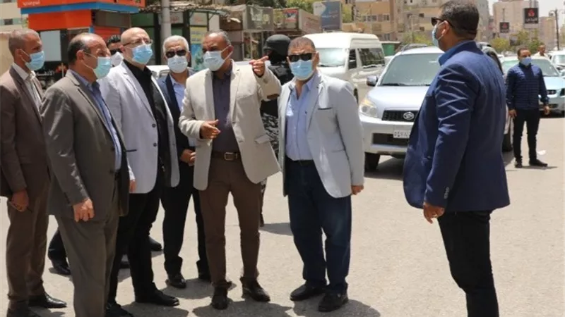 محافظ بني سويف يوجًه بتجميل ميدان الشهيد 