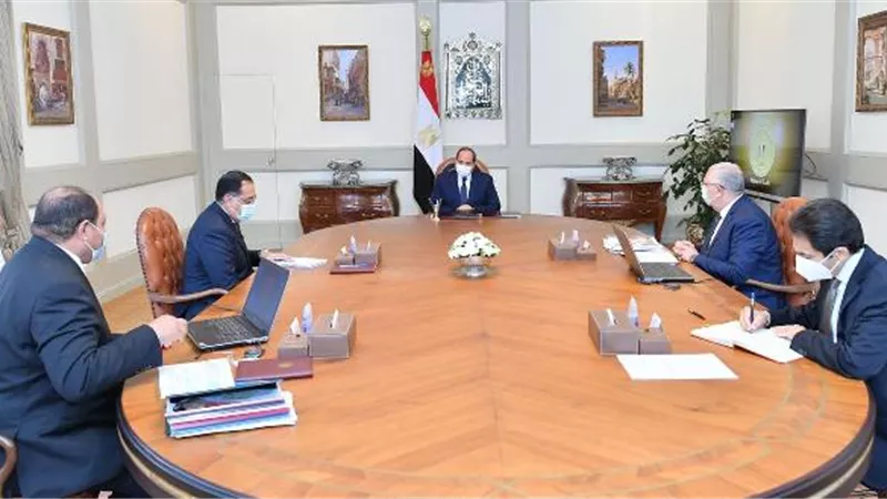 الرئيس يطلع على الموقف التنفيذى لتطوير محطة الزهراء للخيول الأصيلة وآخر تطورات منظومة إنتاج وصناعة اللحوم