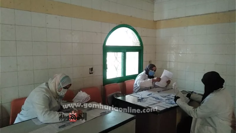 الكشف على ( 1285) مواطن خلال القوافل الطبية في قرية بلانة بنصر النوبة